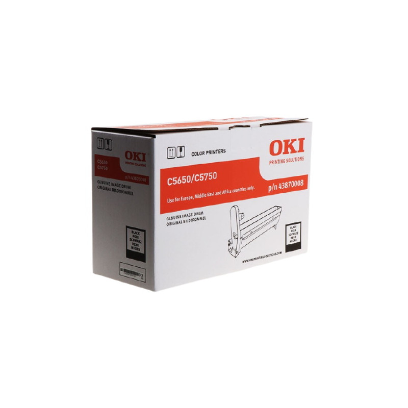 OKI C5650 - Tambour authentique 43870008 - Black