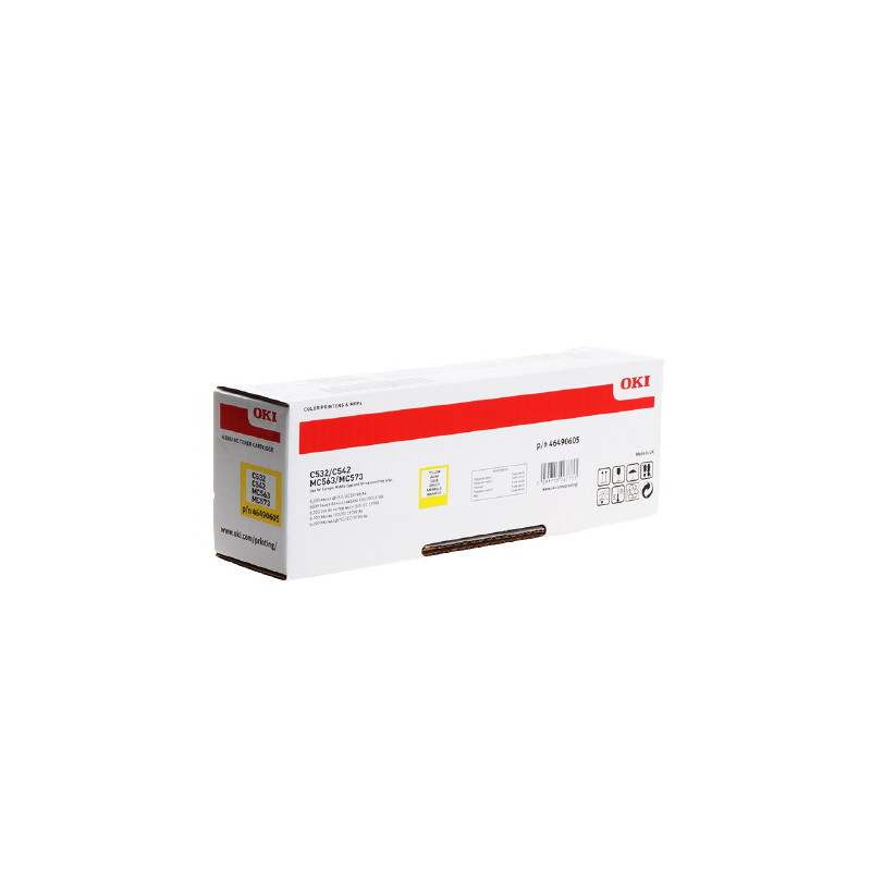Toner authentique Oki 46490401 - Jaune