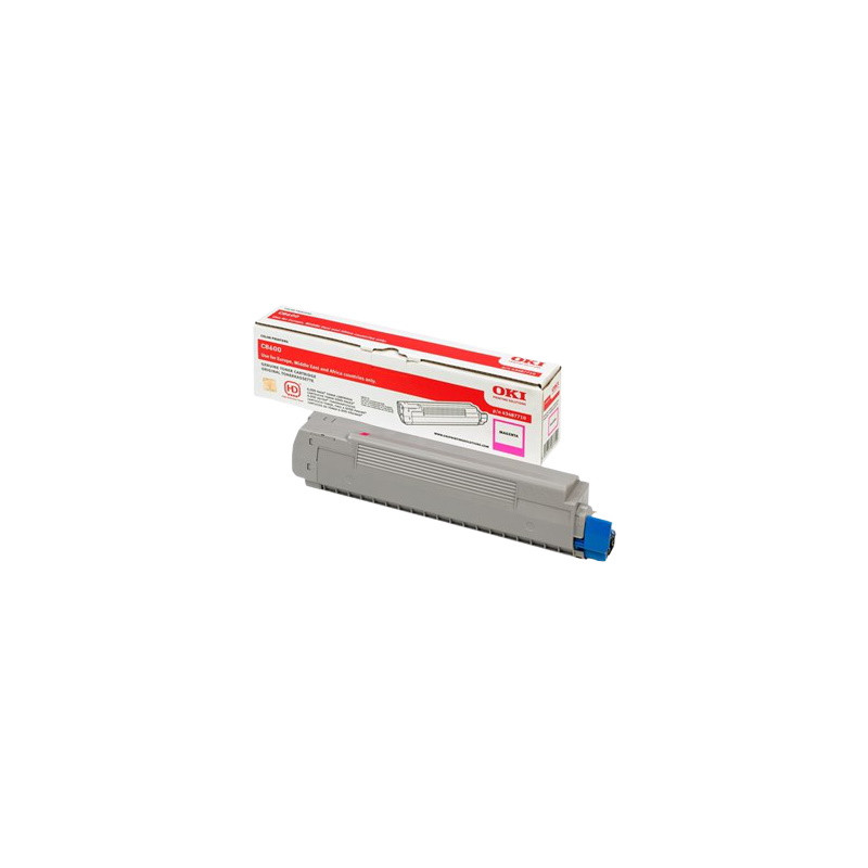 OKI OT8600M - Toner authentique Oki 43487710 - Magenta