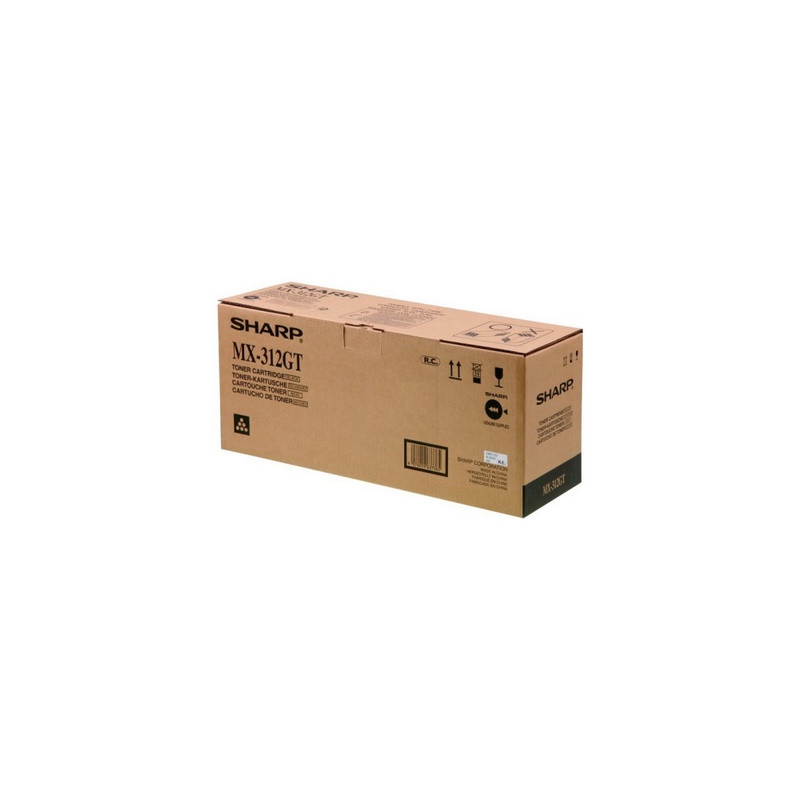 Toner authentique Sharp MX312GT - noir