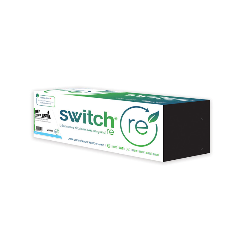 Hp 212A - SWITCH Toner puce OEM compatible W2120A, 212A - Black