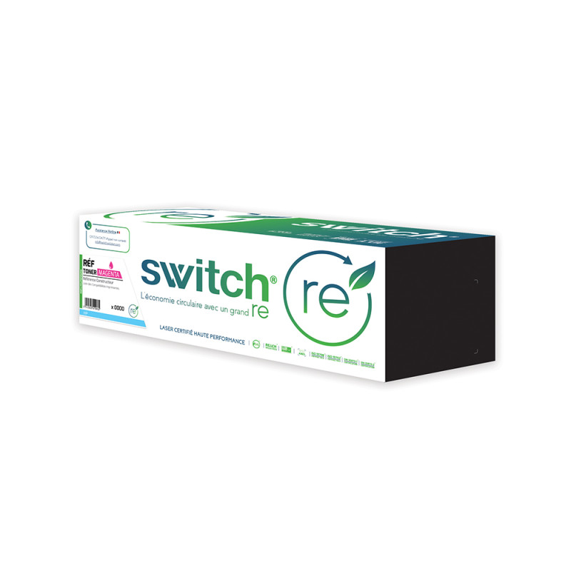Hp 212A - SWITCH Toner puce OEM compatible W2123A, 212A - Magenta