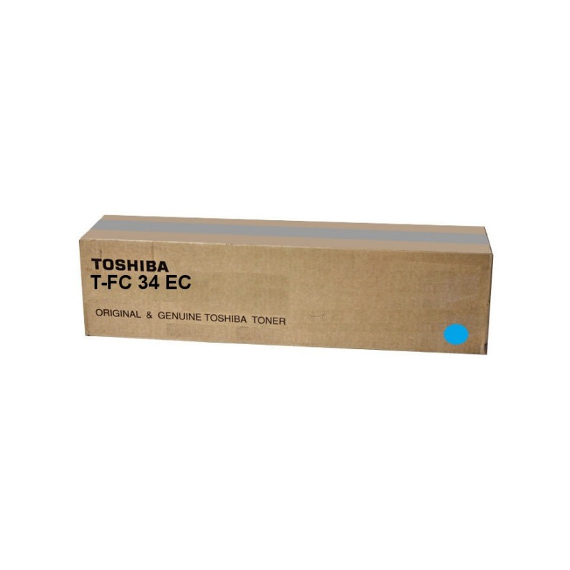 Toner authentique Toshiba TFC34EC - Cyan
