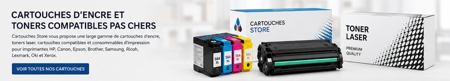 Cartouches d’encre et toners compatibles pas chers