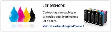 Cartouches jet d’encre compatibles